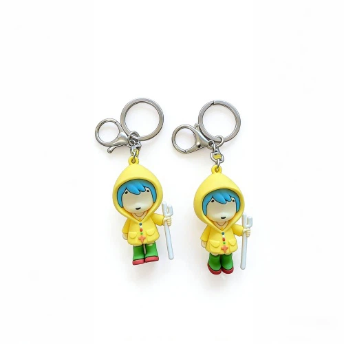 Silicone Rubber Pendant Keychains Silicone Rubber Pendant Keychains