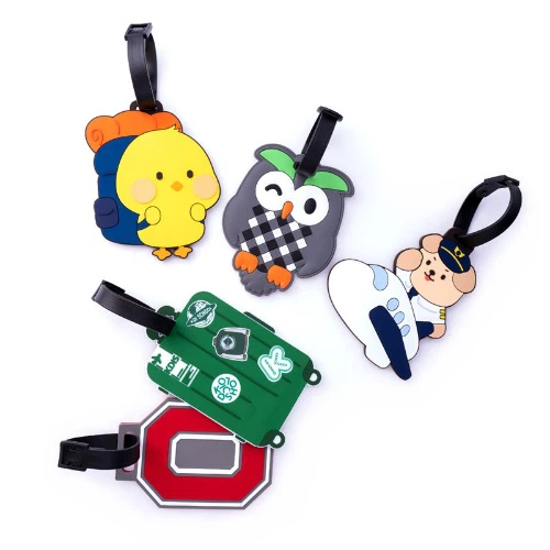 soft pvc Travel Tag soft pvc Travel Tag