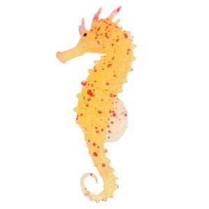 Artificial Silicon Sea Horse Hippocampus Fish Tank Decor