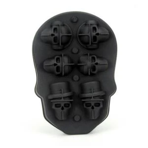 Craniu de gheață din silicon 3D craniu cu tavă cub cub