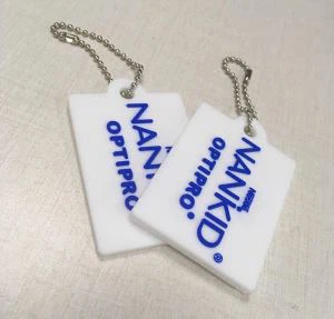 Cool 3D Logo-ul silicon brelocuri Brand Logo Tag