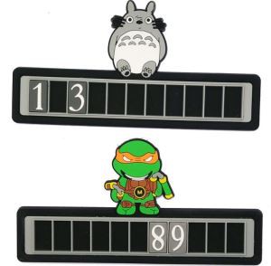 Placă de parcare temporară cu număr de telefon din PVC 3D