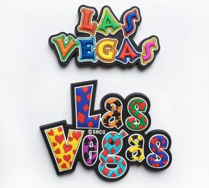 Cel mai bun vandut 3D Letter Soft Pvc turistice Souvenir Frigider Magnet