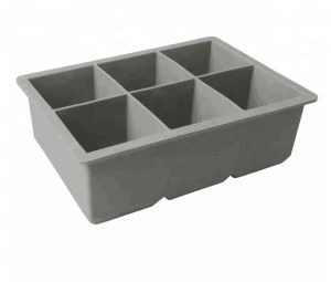 Best Sellers 6 Hole Easy Release Custom Silicone Ice Cube