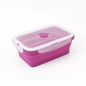 Cutie de prânz portabilă Cutii din silicon Bento