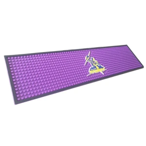 PVC cauciuc Purple Bar Mat Runner Barmat cu logo-ul 3D