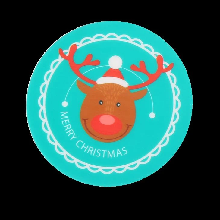 Silicone Cup Mat Pot Rubber Coaster For Christmas Gift