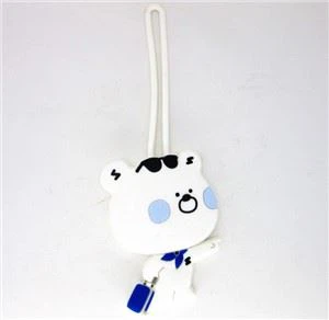 Cartoon 3D Soft Silicon Bagaje Bagaje Tag-uri Tag-uri caracter