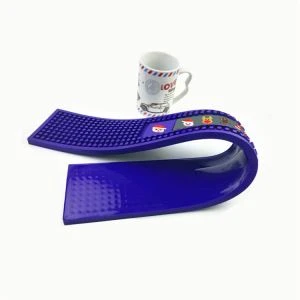 Professional utile cafea Mats cauciuc picurare Culoare PVC Bar Mat