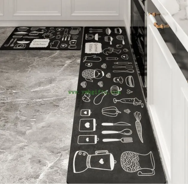 Barware Branded Rubber Floor Mats PVC Bar Runner Mats