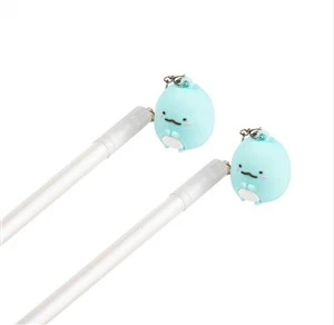 Creion din silicon creativ Topper Cute Cartoon Rubber Pen Pen Caps