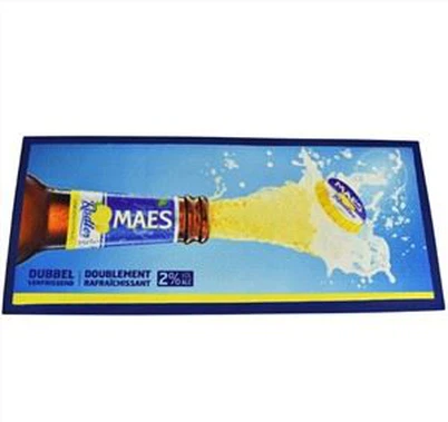 Nitril cauciuc Bar Runner Mat Brand Vin Publicitate Barmats